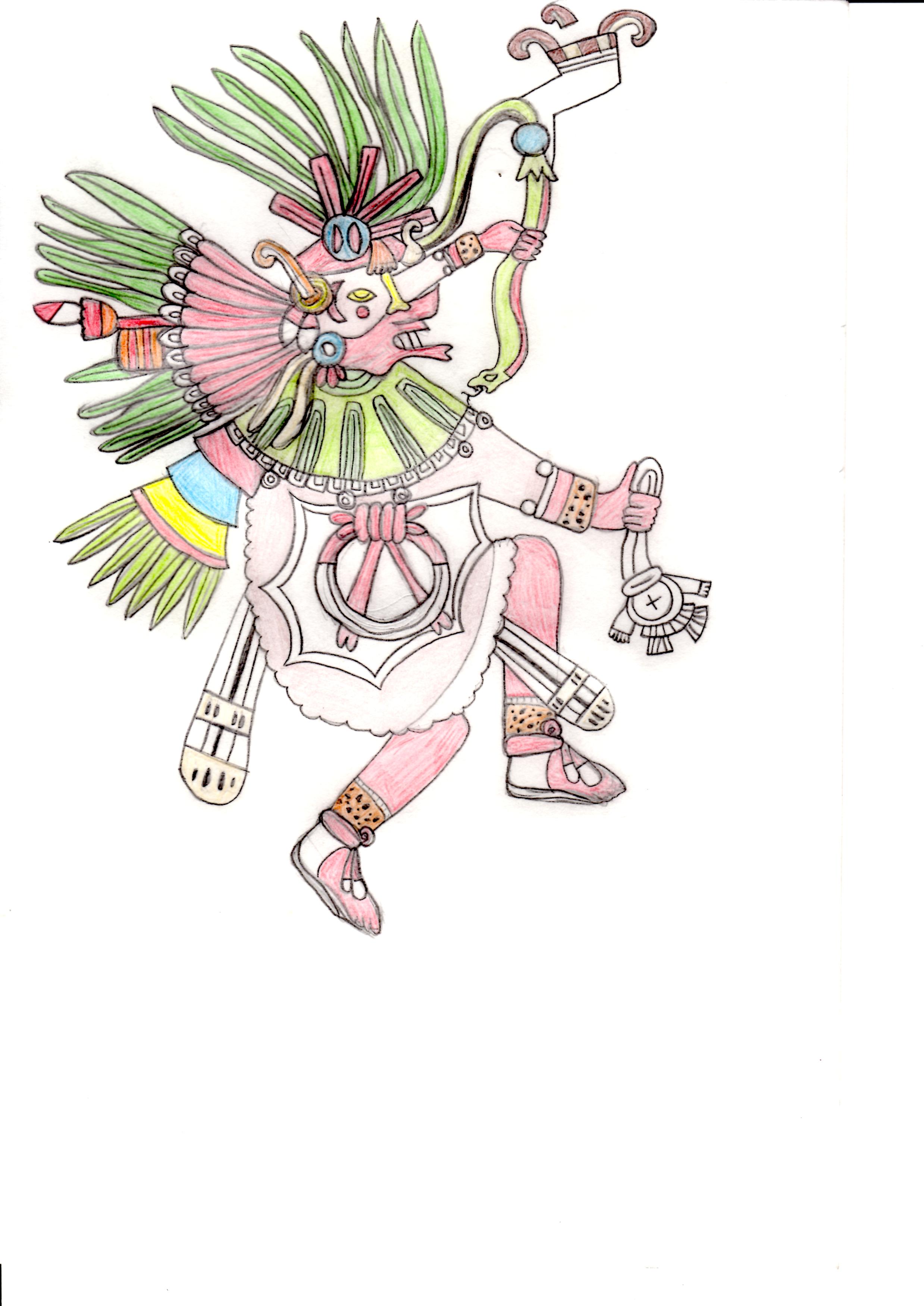 Aztec Man - by Sammy